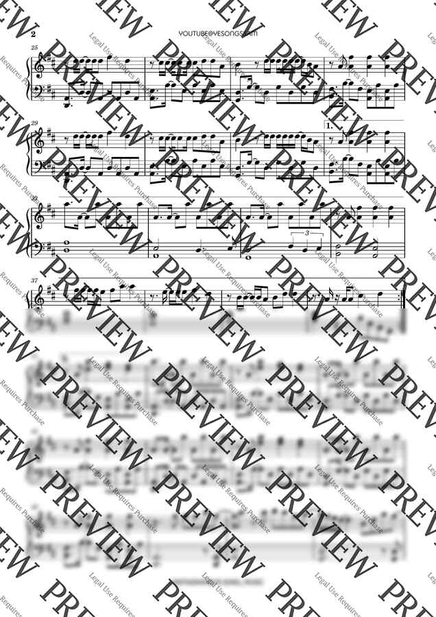 주토피아 2 OST - Zoo (풀버전 2종 악보) by 예송쌤1