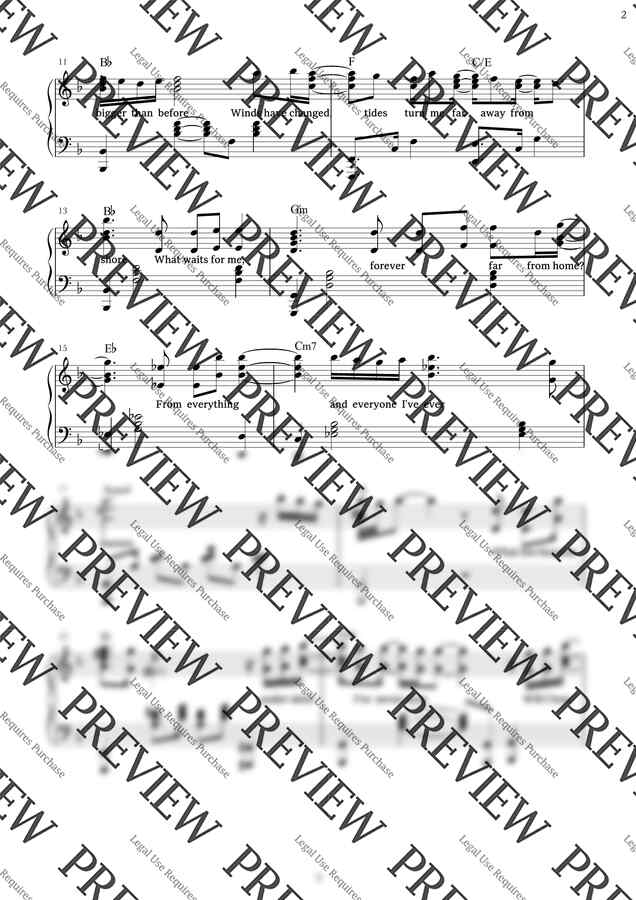 Moana2(모아나2) - Beyond(저 너머로) by 피치피아노1