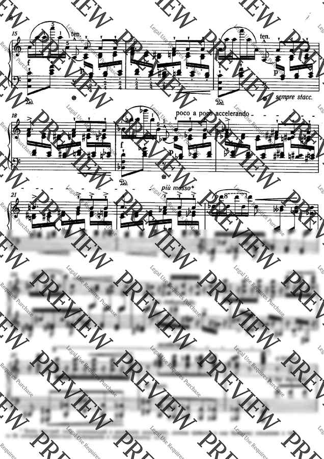 F. Liszt (리스트) - Transcendental Etude No.2 (초절기교 연습곡)1