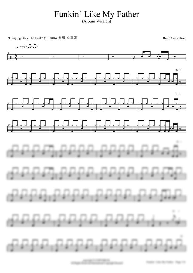 Brian Culbertson - Funkin Like My Father by 카피드럼0